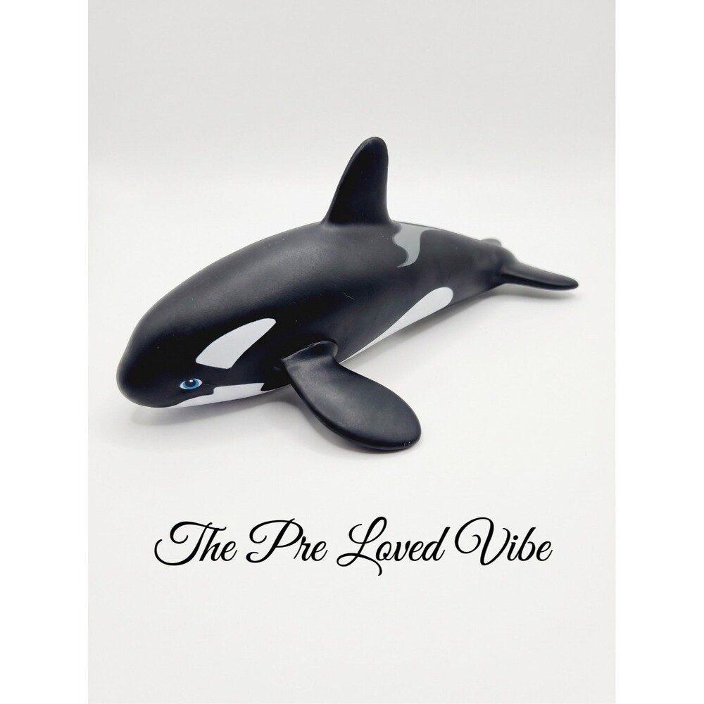 Vintage  Orca Killer Whale Animal 8' Figure